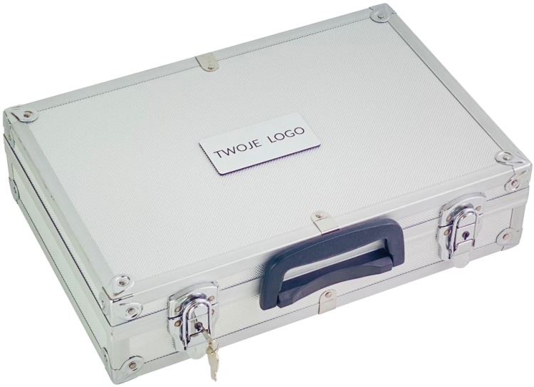 mała walizka + małe logo