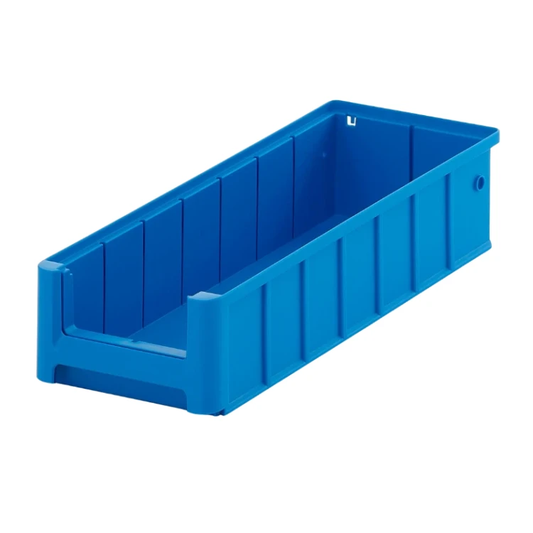 Niebieski pojemnik magazynowy 400x156x90 mm - 1.webp