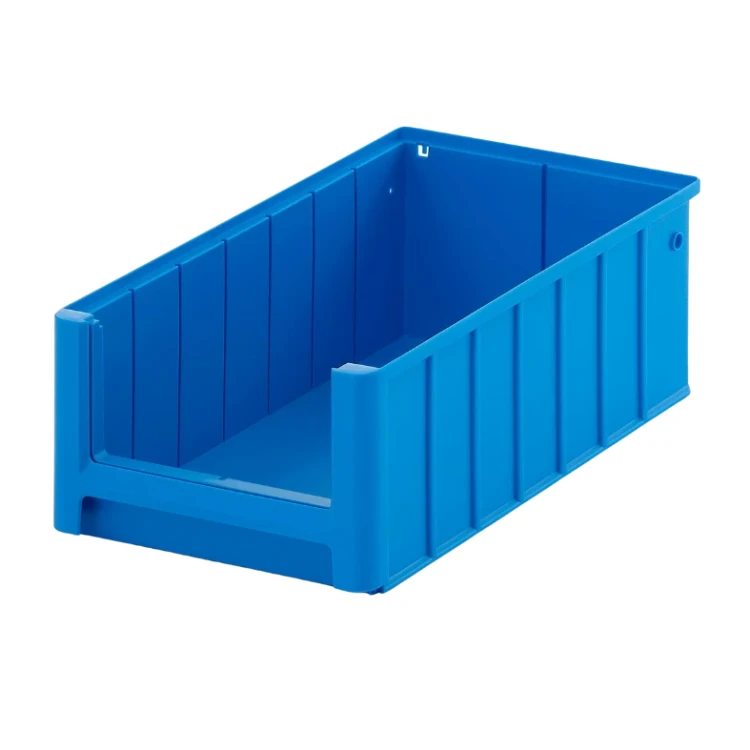 Niebieski pojemnik magazynowy 400x234x140 mm - 1.webp