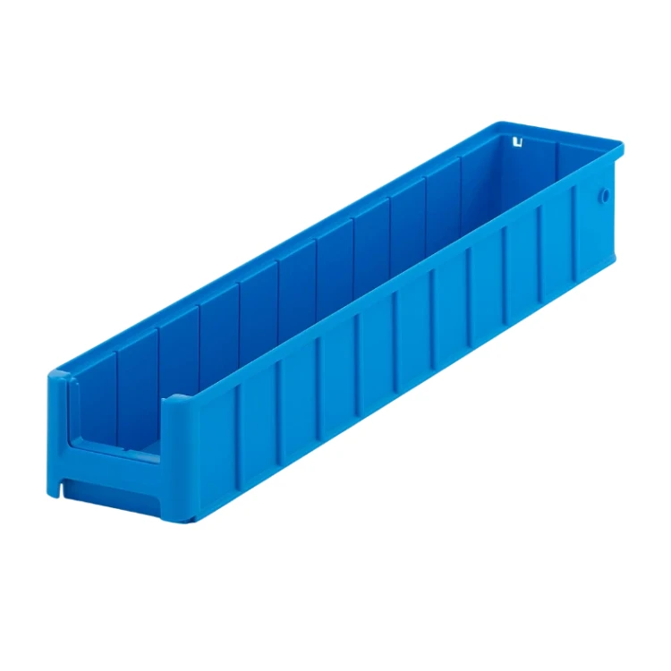 Niebieski pojemnik magazynowy 600x117x90 mm - 1.webp