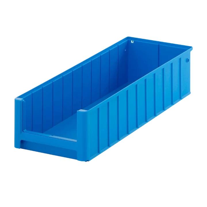 Niebieski pojemnik magazynowy 600x234x140 mm - 1.webp