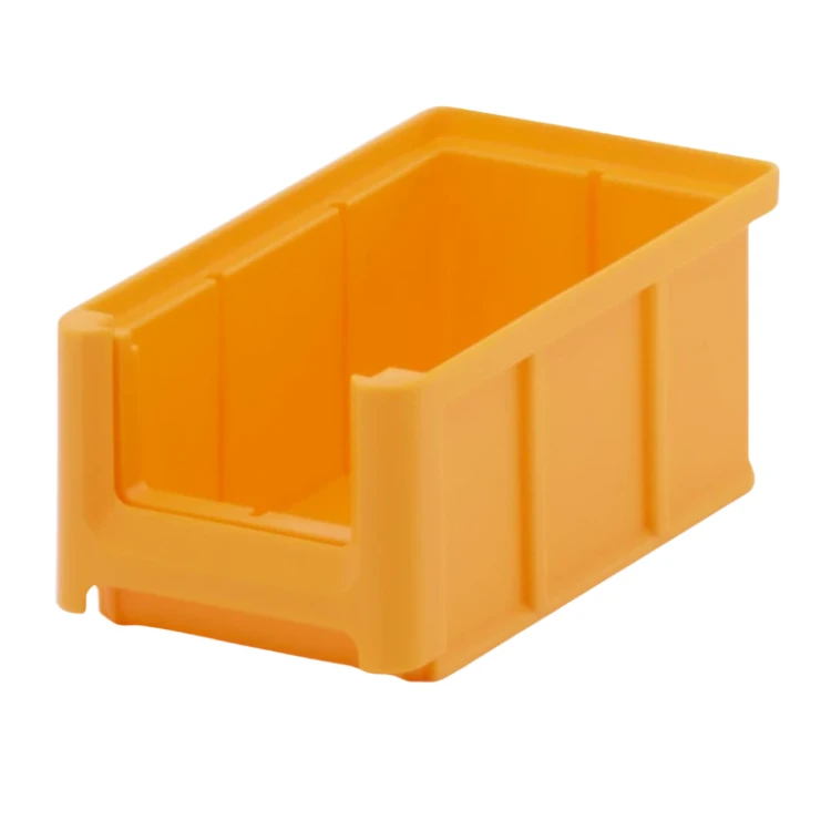 Żółty pojemnik magazynowy 160x102x75 mm - 1.webp