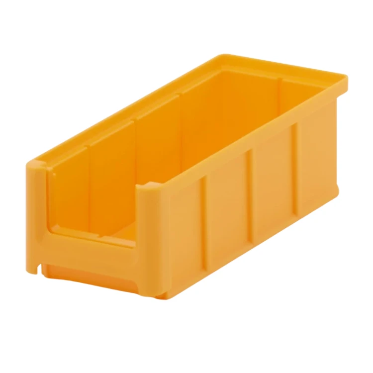 Żółty pojemnik magazynowy 220x102x75 mm - 1.webp