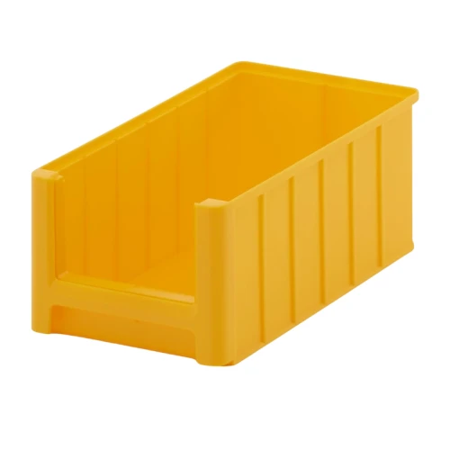 Żółty pojemnik magazynowy 350x210x150 mm - 1.webp