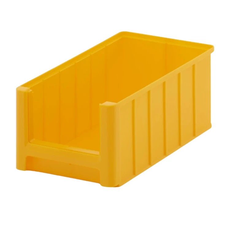 Żółty pojemnik magazynowy 350x210x150 mm - 1.webp