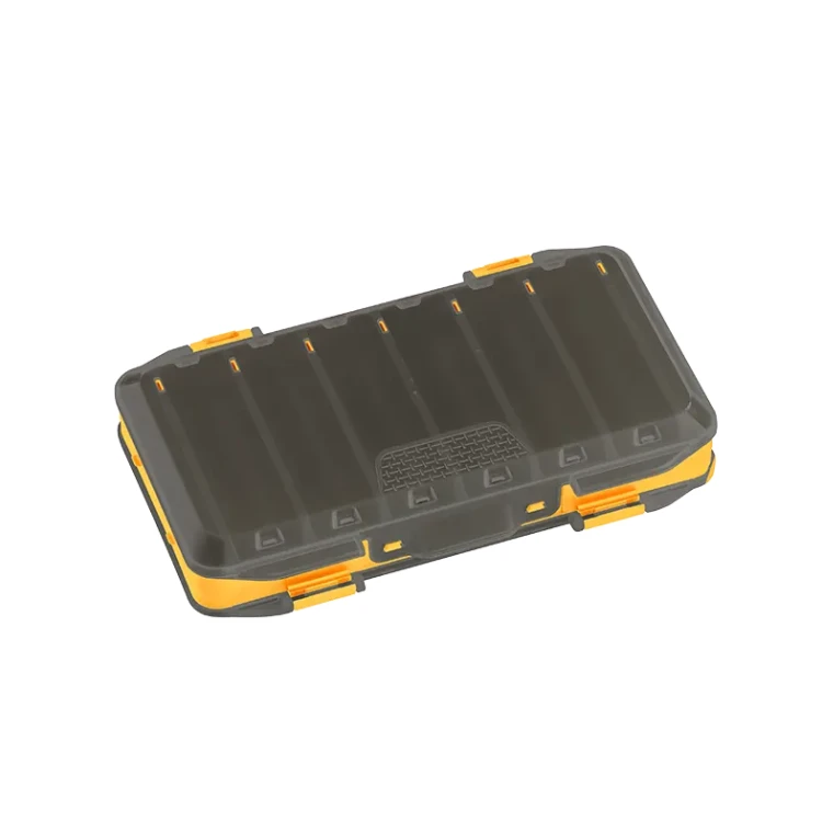 Żółty organizer na sztuczne przynęty 182 176x104x37 mm - 2.webp
