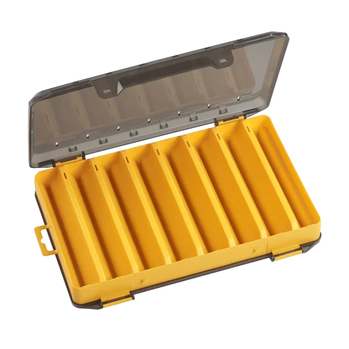 Żółty organizer na sztuczne przynęty 184 275x185x48 mm - 1.webp