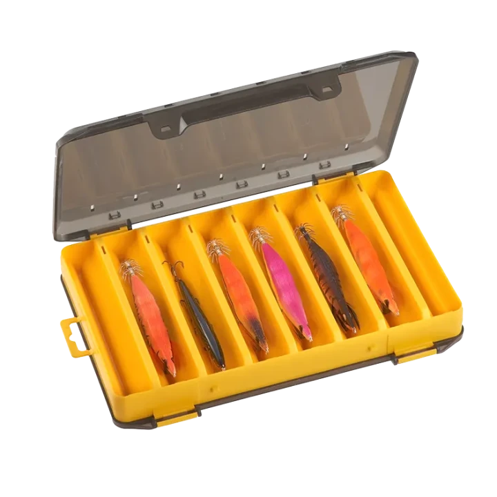 Żółty organizer na sztuczne przynęty 184 275x185x48 mm - 2.webp