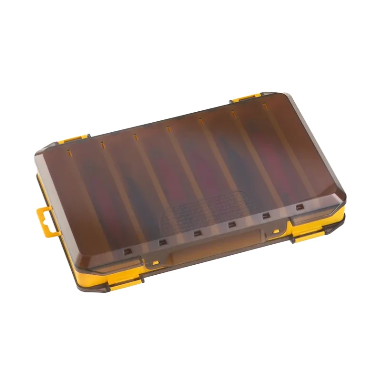 Żółty organizer na sztuczne przynęty 184 275x185x48 mm - 4.webp