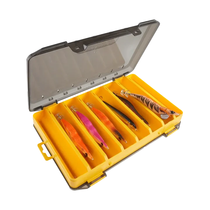 Żółty organizer na sztuczne przynęty 184 275x185x48 mm - 6.webp