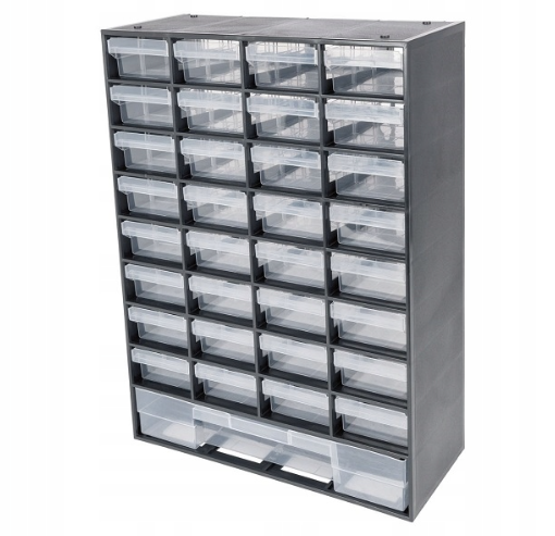 Regalik szufladkowy Allit VarioPlus Hobby 415x305x165 mm - 1