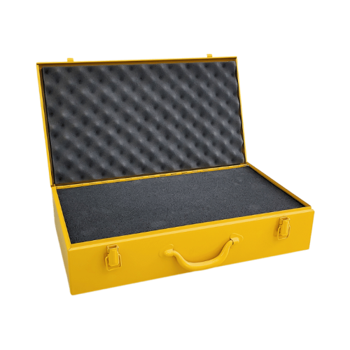 Metalowa skrzynka narzędziowa z wypełnieniem piankowym 510x290x120 mm - 2