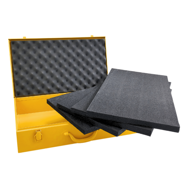 Metalowa skrzynka narzędziowa z wypełnieniem piankowym 510x290x120 mm - 3