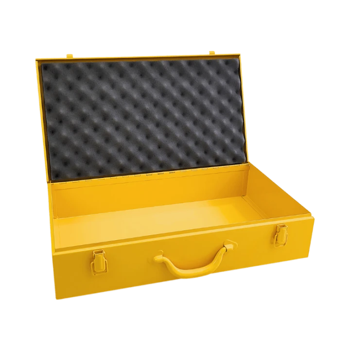 Metalowa skrzynka narzędziowa z wypełnieniem piankowym 510x290x120 mm - 4