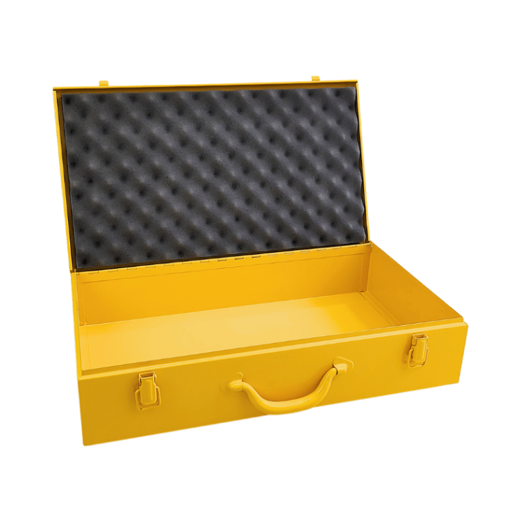 Metalowa skrzynka narzędziowa z wypełnieniem piankowym 510x290x120 mm - 4
