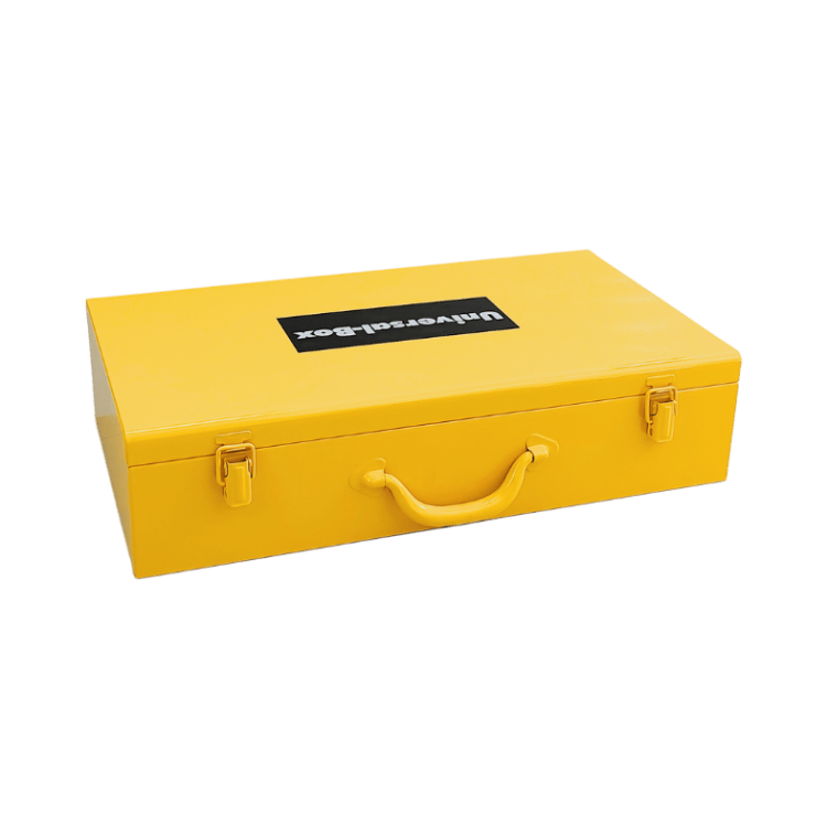 Metalowa skrzynka narzędziowa z wypełnieniem piankowym 510x290x120 mm - 5