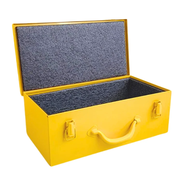 Metalowa skrzynka narzędziowa z wypełnieniem piankowym 387x205x135 mm - 3