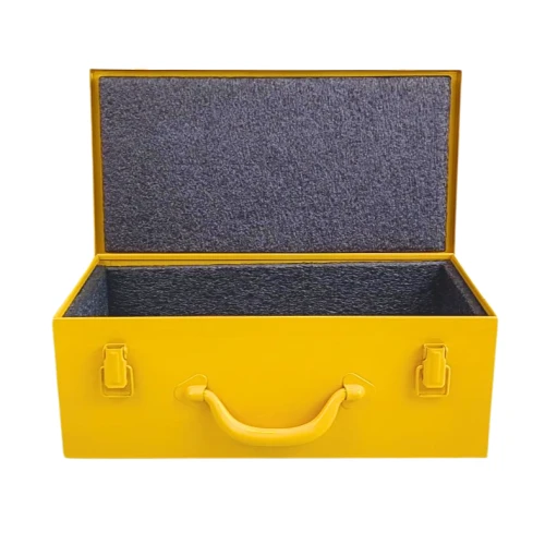 Metalowa skrzynka narzędziowa z wypełnieniem piankowym 387x205x135 mm - 2