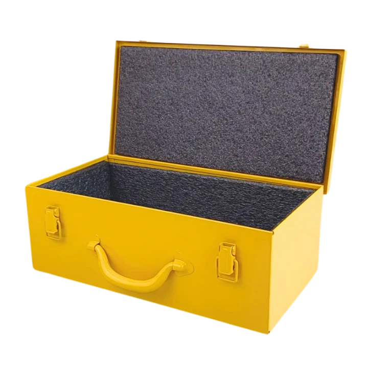 Metalowa skrzynka narzędziowa z wypełnieniem piankowym 387x205x135 mm - 1