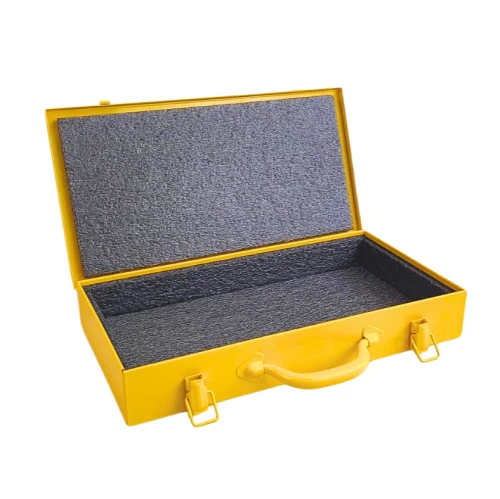 Metalowa skrzynka narzędziowa z wypełnieniem piankowym 410x220x65 mm - 1