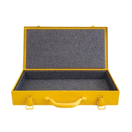 Metalowa skrzynka narzędziowa z wypełnieniem piankowym 410x220x65 mm - 2