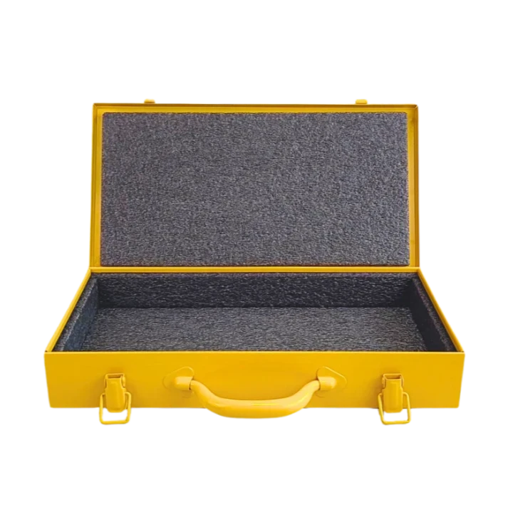 Metalowa skrzynka narzędziowa z wypełnieniem piankowym 410x220x65 mm - 2