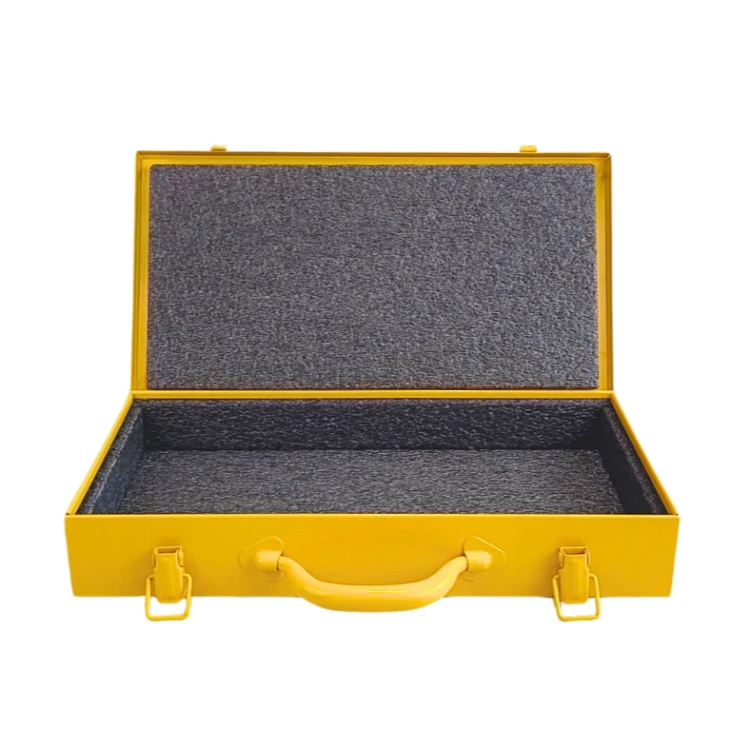 Metalowa skrzynka narzędziowa z wypełnieniem piankowym 410x220x65 mm - 2