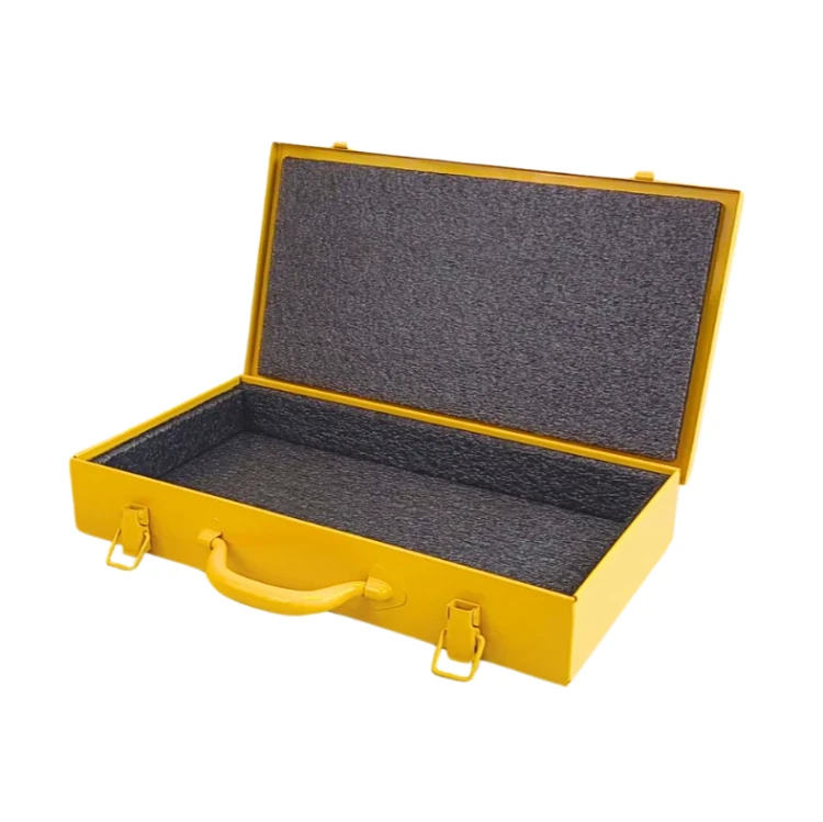 Metalowa skrzynka narzędziowa z wypełnieniem piankowym 410x220x65 mm - 3