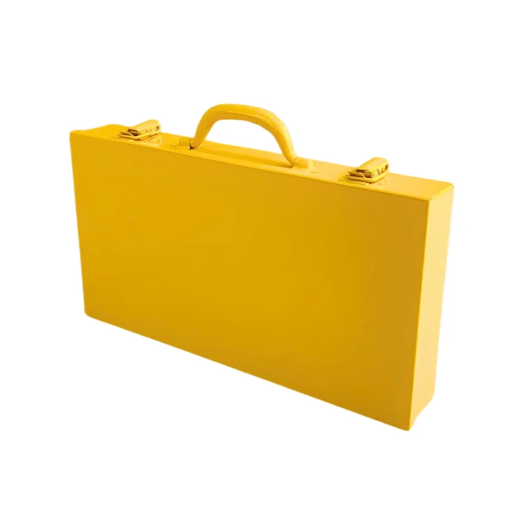 Metalowa skrzynka narzędziowa z wypełnieniem piankowym 410x220x65 mm - 5