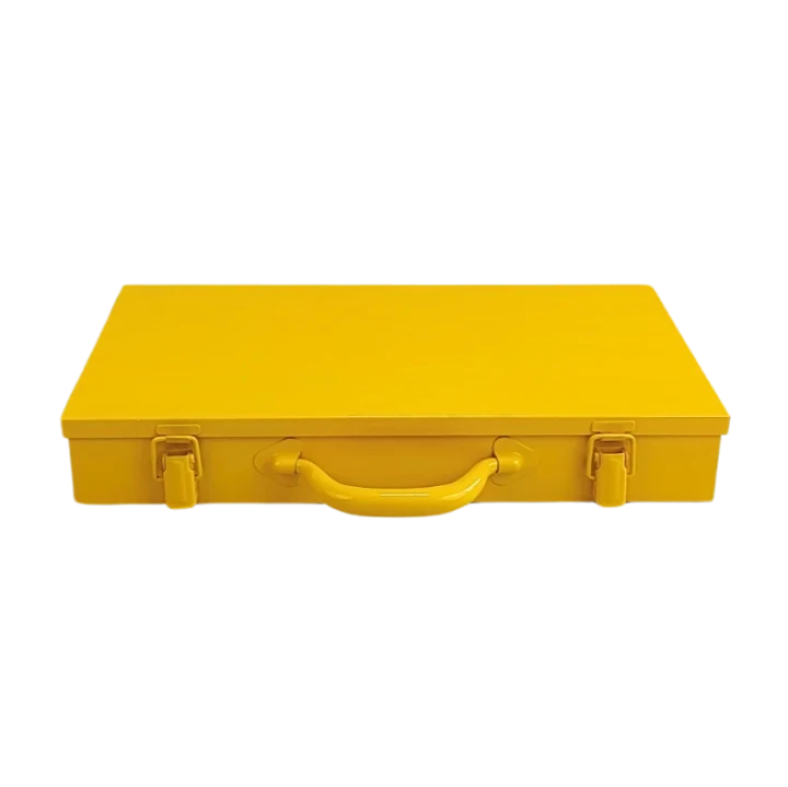 Metalowa skrzynka narzędziowa z wypełnieniem piankowym 410x220x65 mm - 6