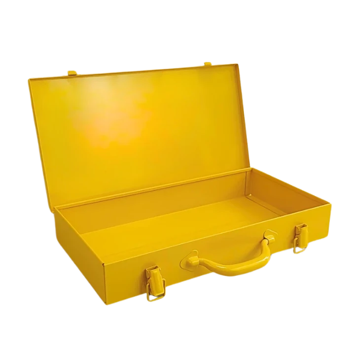 Skrzynka metalowa na narzędzia 410x220x65 mm - 1