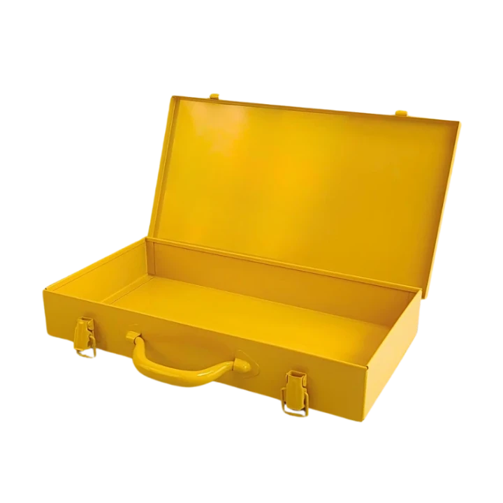 Skrzynka metalowa na narzędzia 410x220x65 mm - 3