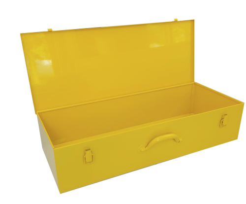 Skrzynka metalowa na narzędzia 677x270x150 mm - 1