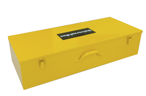 Skrzynka metalowa na narzędzia 677x270x150 mm - 2