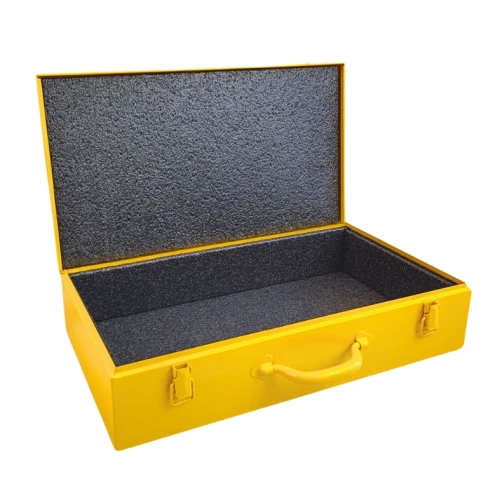 Skrzynka metalowa na narzędzia z wypełnieniem piankowym 510x290x120 mm - 1