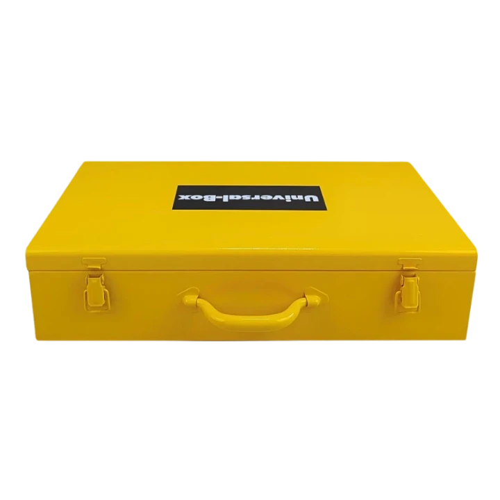 Skrzynka metalowa na narzędzia z wypełnieniem piankowym 510x290x120 mm - 6