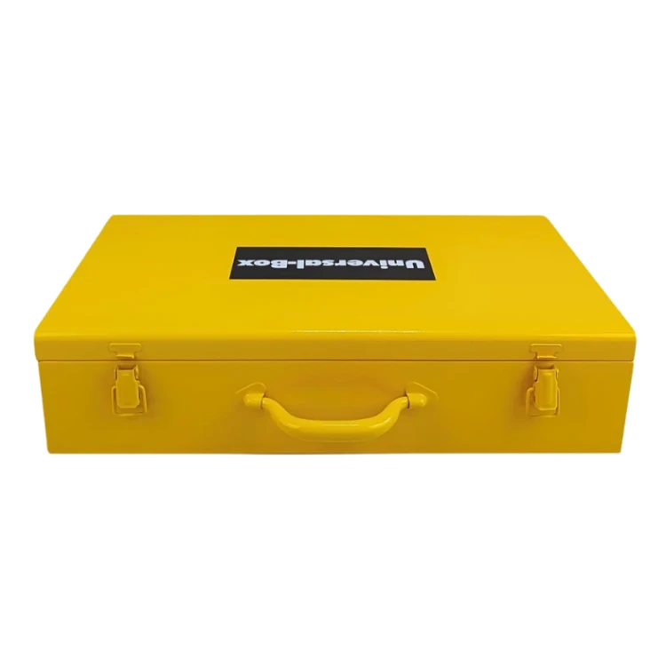 Skrzynka metalowa na narzędzia z wypełnieniem piankowym 510x290x120 mm - 6