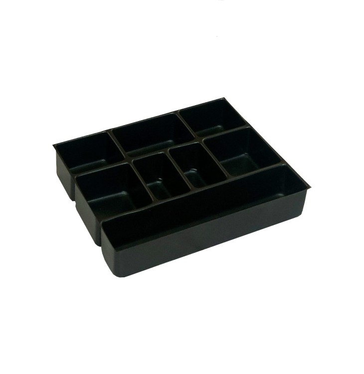 Wkład z 8 przegrodami do małej kasety metalowej - 1