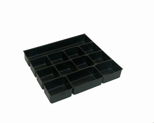 Wkład z 12 przegrodami do średniej kasety metalowej - 1