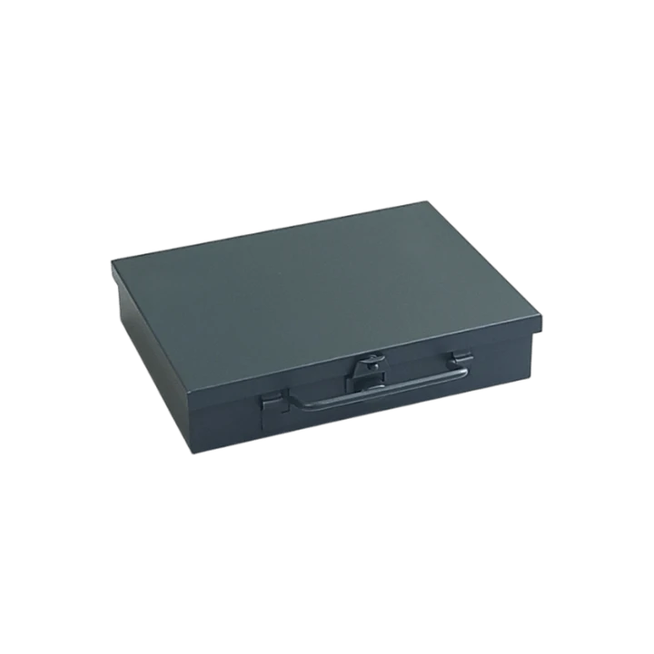 Kasetka metalowa z przegrodami 185x140x38 mm - 4