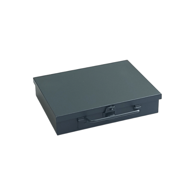 Kasetka metalowa z przegrodami 185x140x38 mm - 4