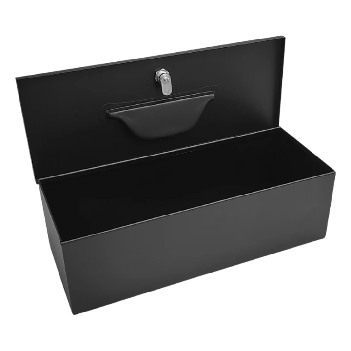 Metalowa kaseta skrzynia narzędziowa 415x165x130 mm - 3