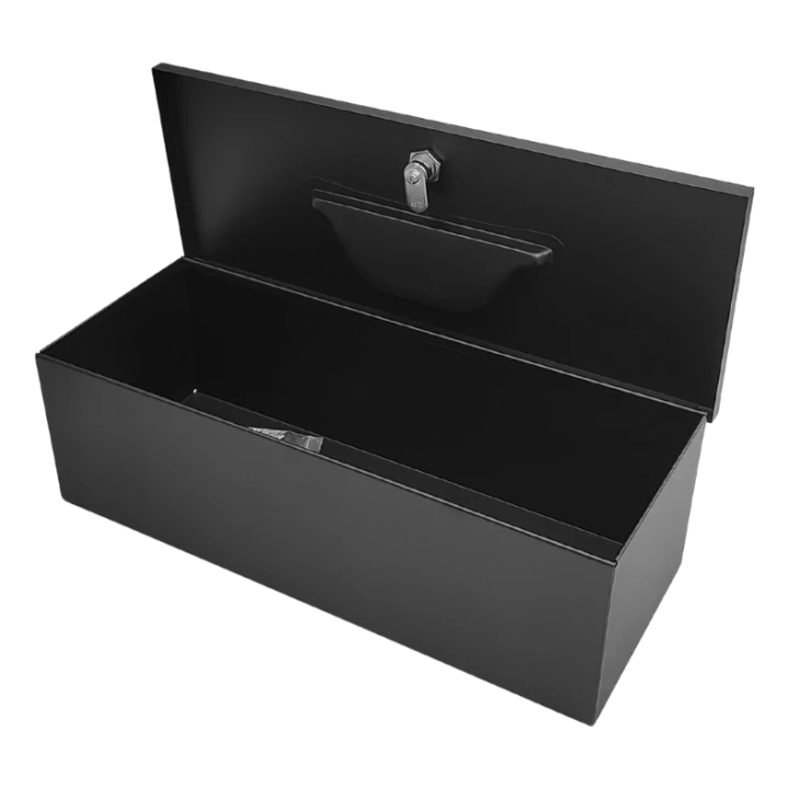 Metalowa kaseta skrzynia narzędziowa 415x165x130 mm - 4