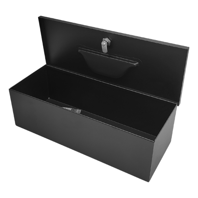 Metalowa kaseta skrzynia narzędziowa 415x165x130 mm - 4