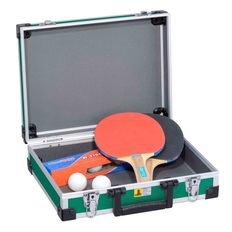 Walizka aluminiowa zielona Allit AluPlus Basic L 35 - 345x285x105 mm - 2