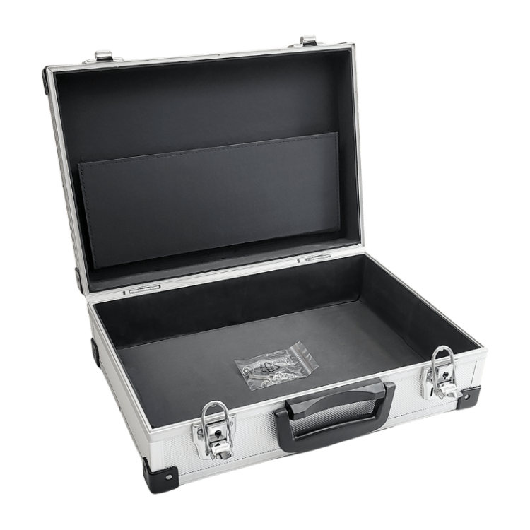 Walizka aluminiowa średnia 38x26x12 cm - 1