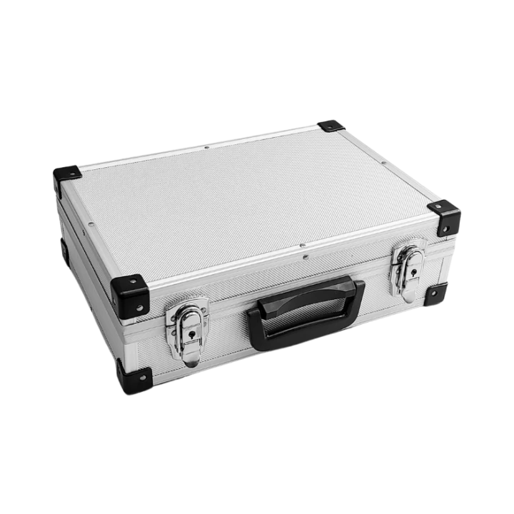 Walizka aluminiowa średnia 38x26x12 cm - 4