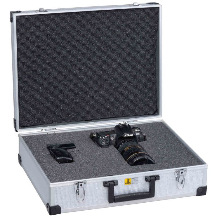 Walizka aluminiowa z pianką Allit AluPlus Basic L 44 - 445x360x145 mm - 1