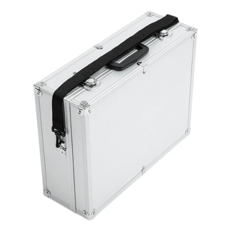 Walizka aluminiowa duża - 465x355x175 mm - 3