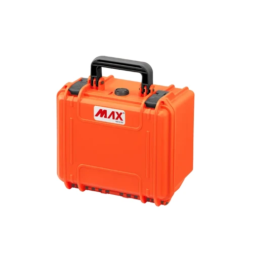 Walizka IP67 z pianką MAX235H155S Orange - 258x243x168 mm - 2